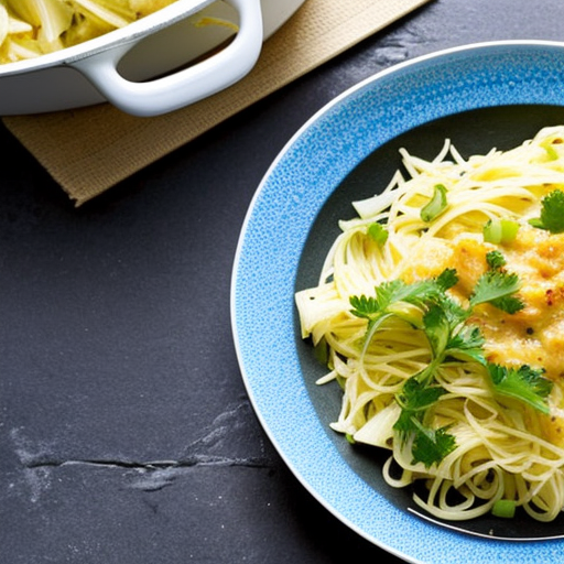 Gebackener Fenchel mit Kapern und Knoblauch-Tomaten-Soße