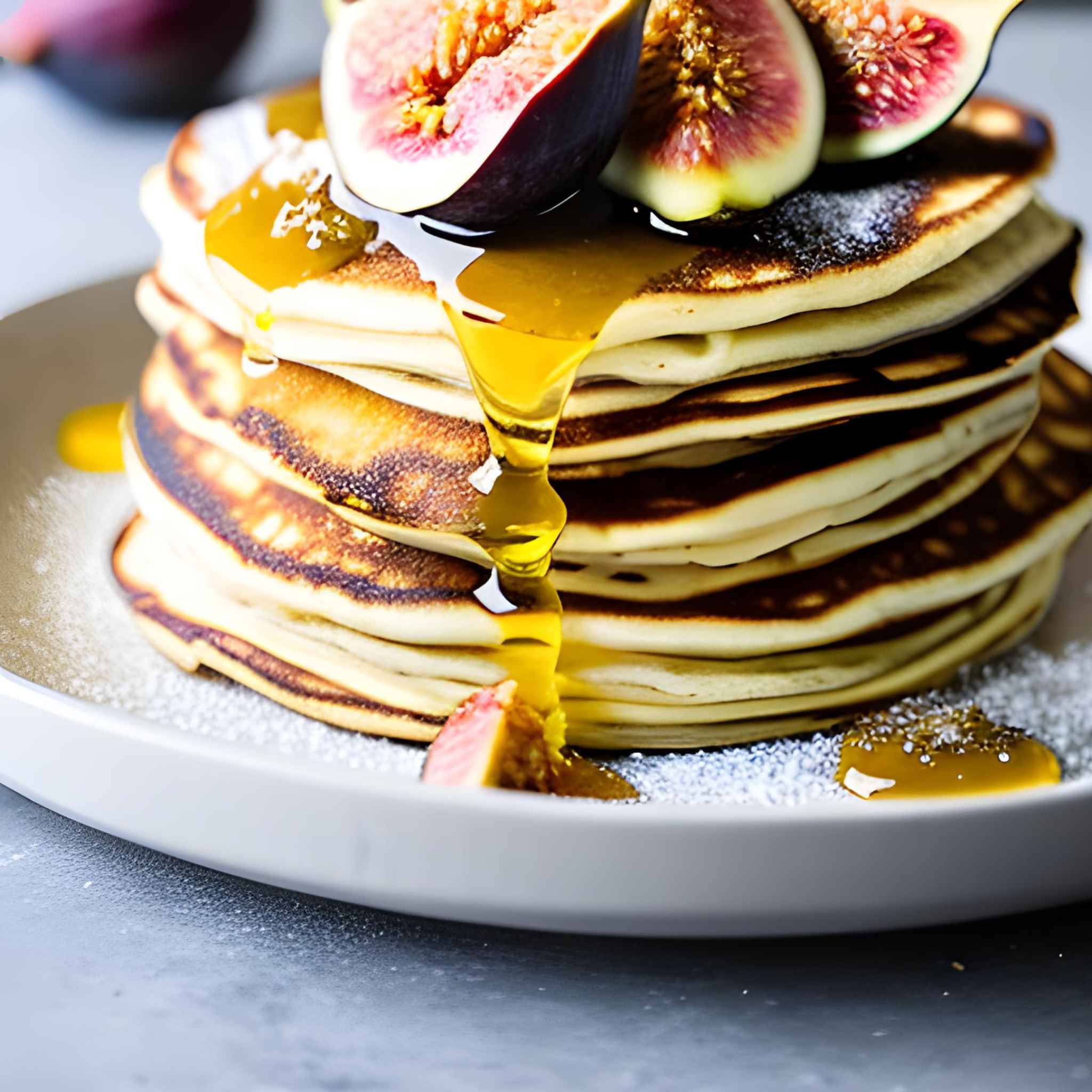 Feigen-Kokos-Pfannkuchen