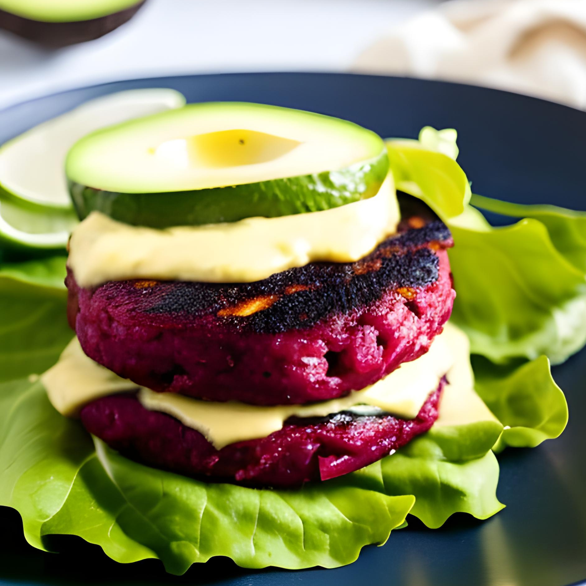 Ultimativer Gemüsegenuss-Burger mit Macadamia-Pilzen