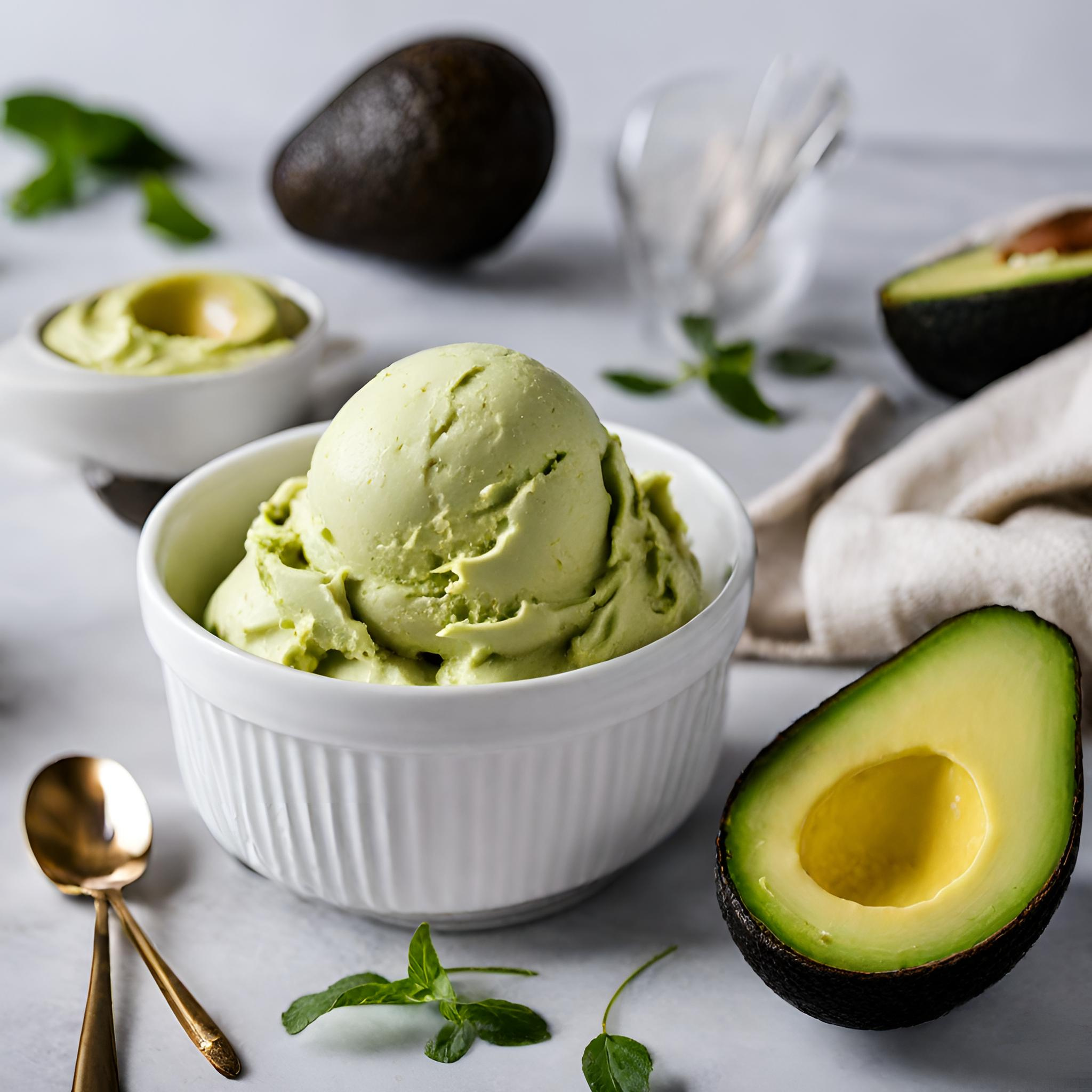 Avocado-Eiscreme