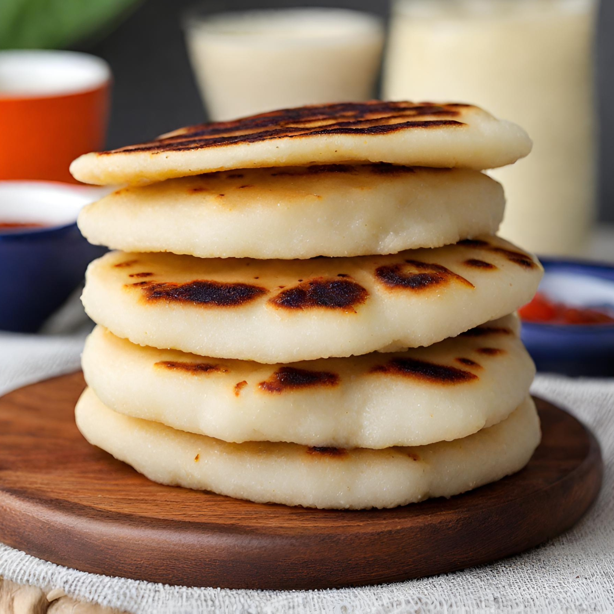 Maniokmehl Arepas