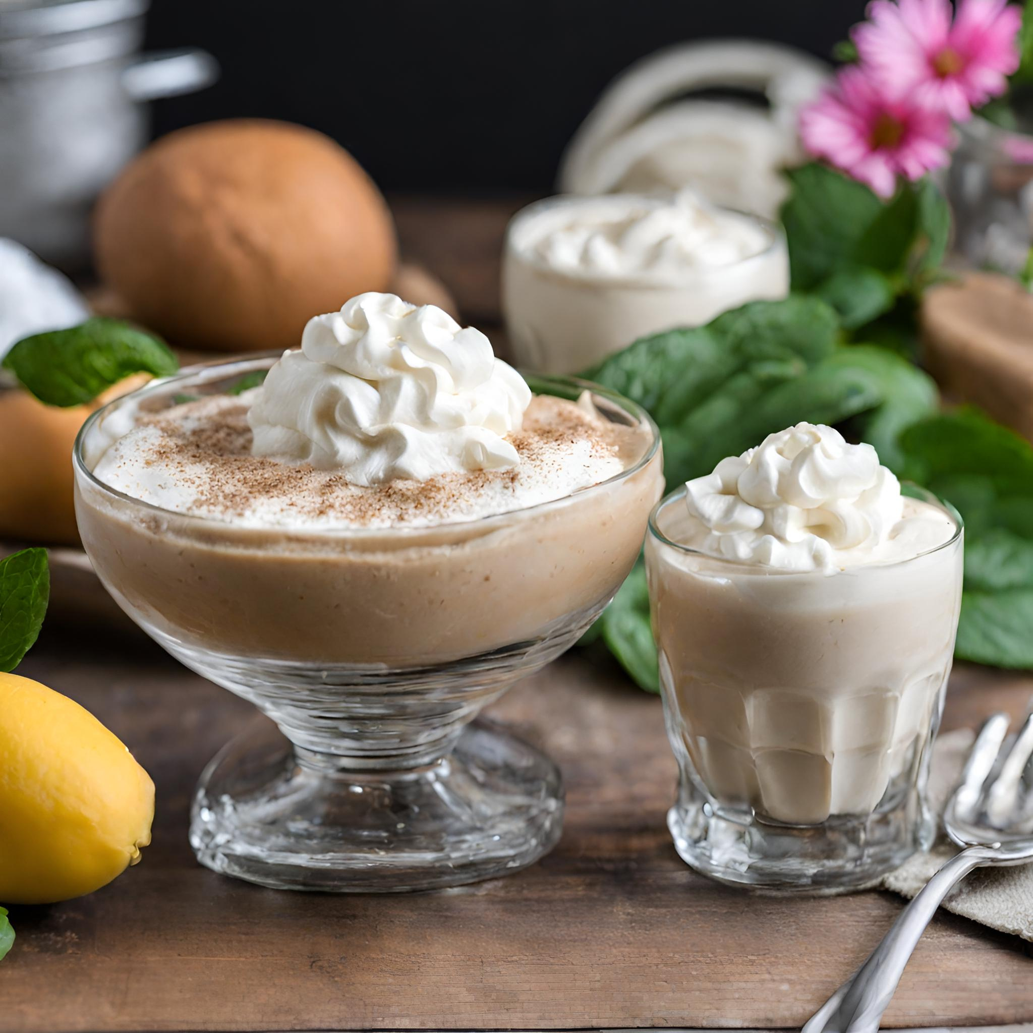 Erfrischendes Kaffee-Creme-Dessert