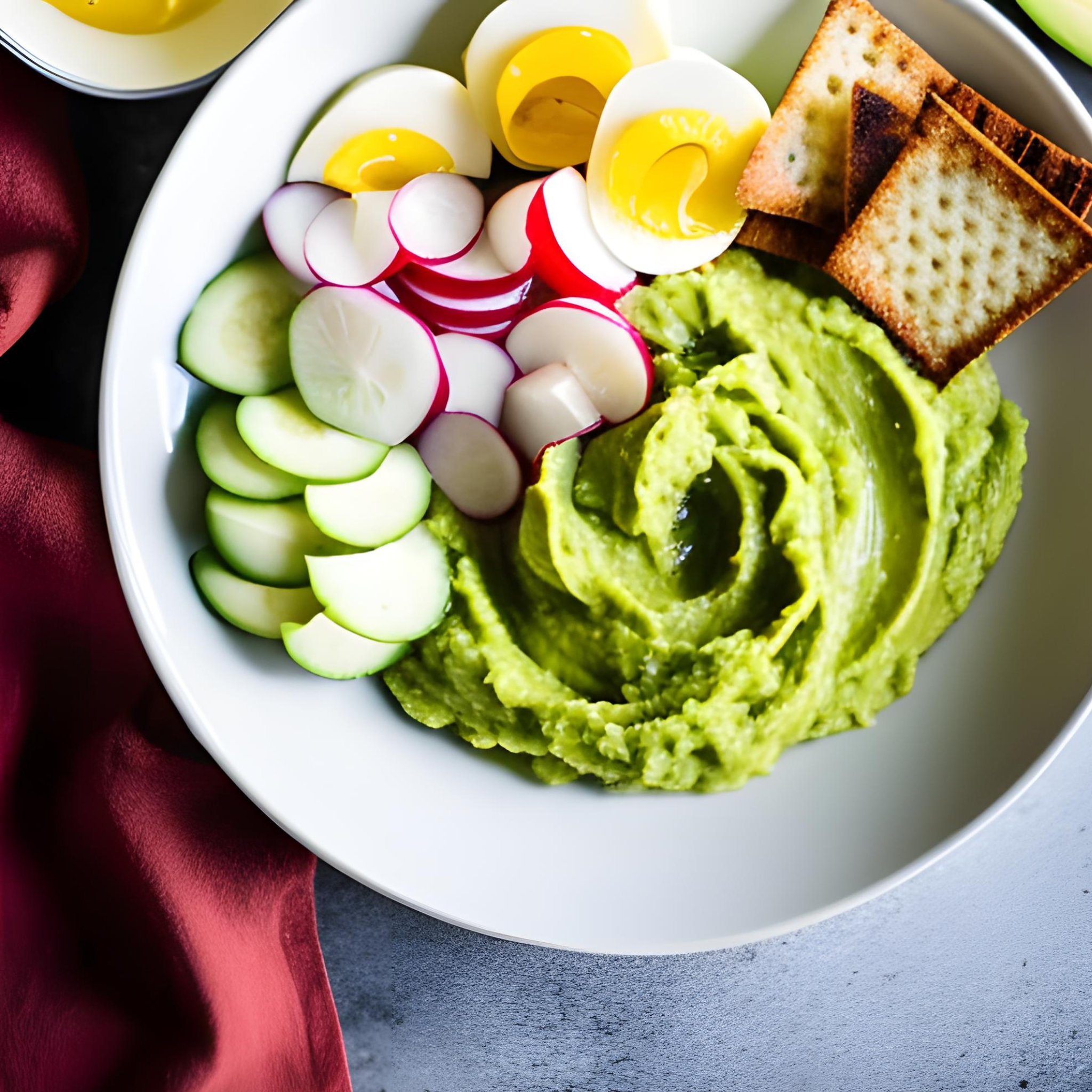 Erfrischender Avocado-Eiersalat