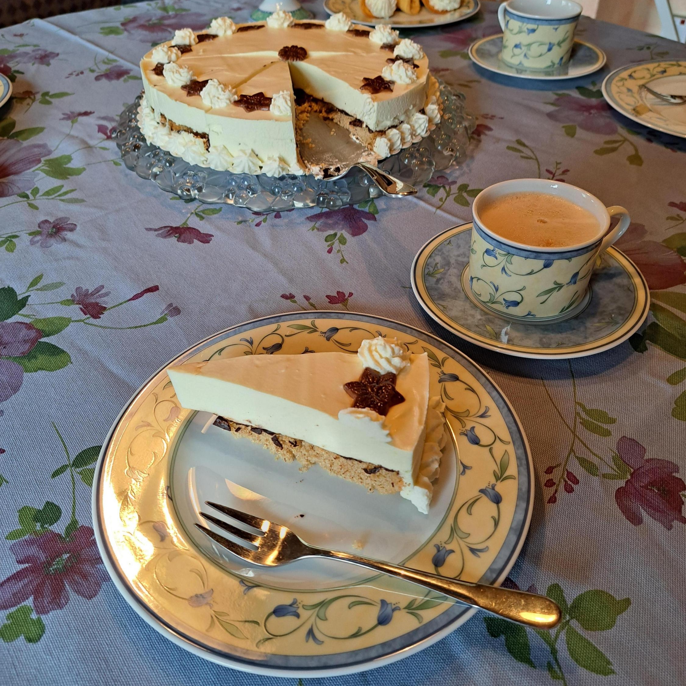 Frischkäse Torte Zitrone