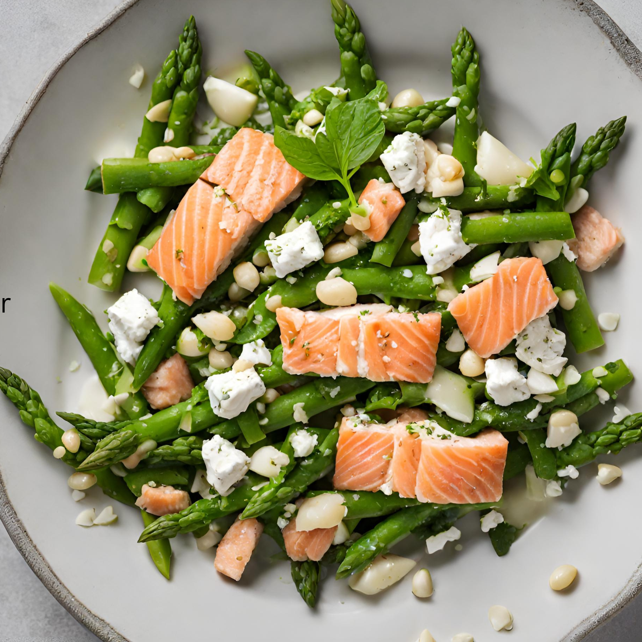  Frühlingshafter Spargelsalat