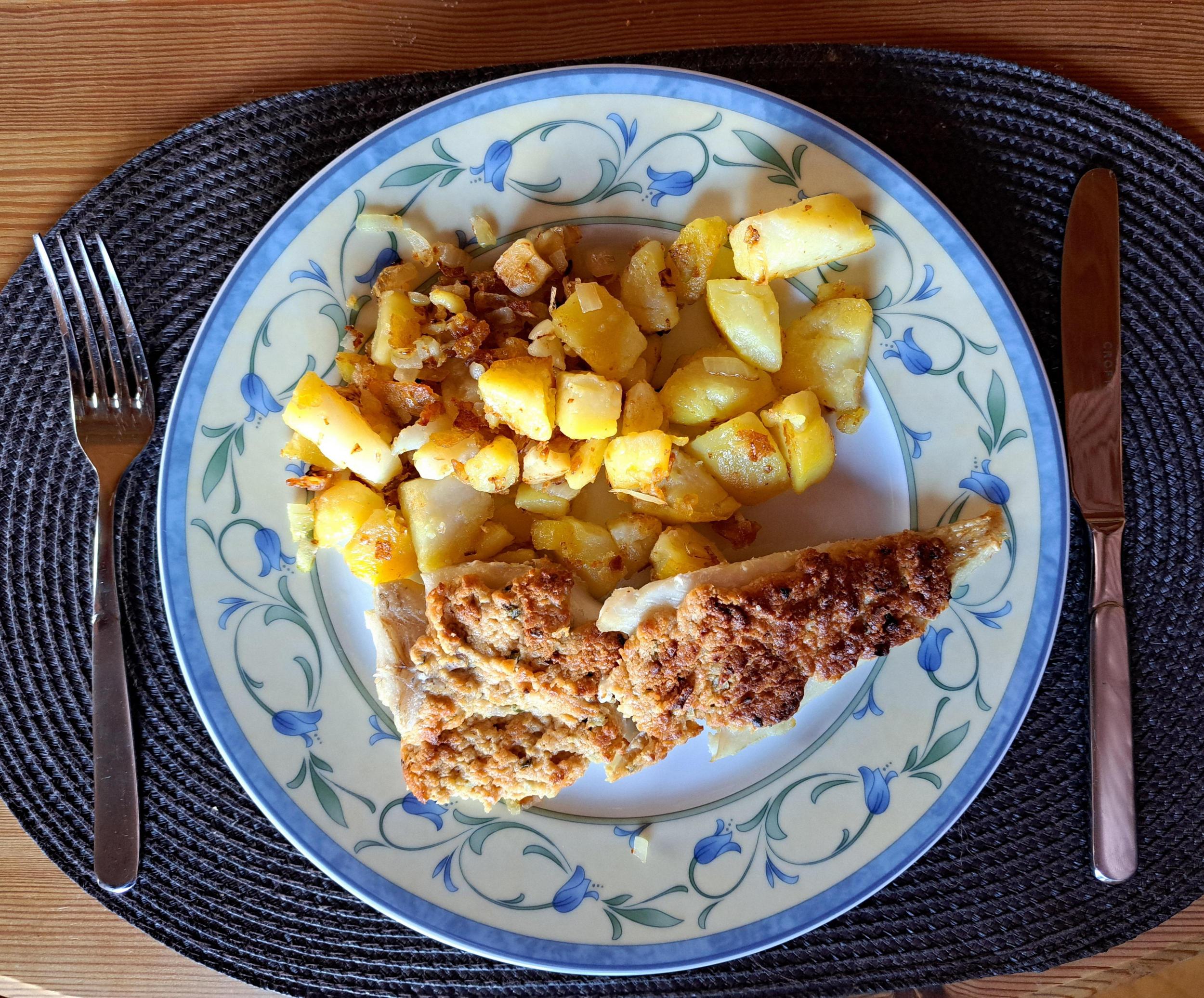 Gebackenes Schlemmerfilet  la Bordelaise