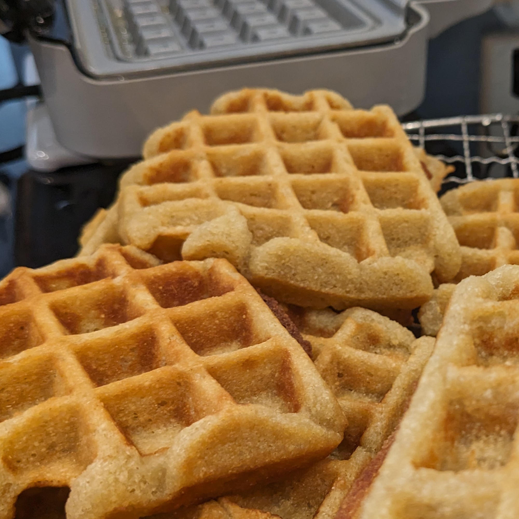 Belgische Waffeln (mit gesunden Ballaststoffen statt Lektinen!)