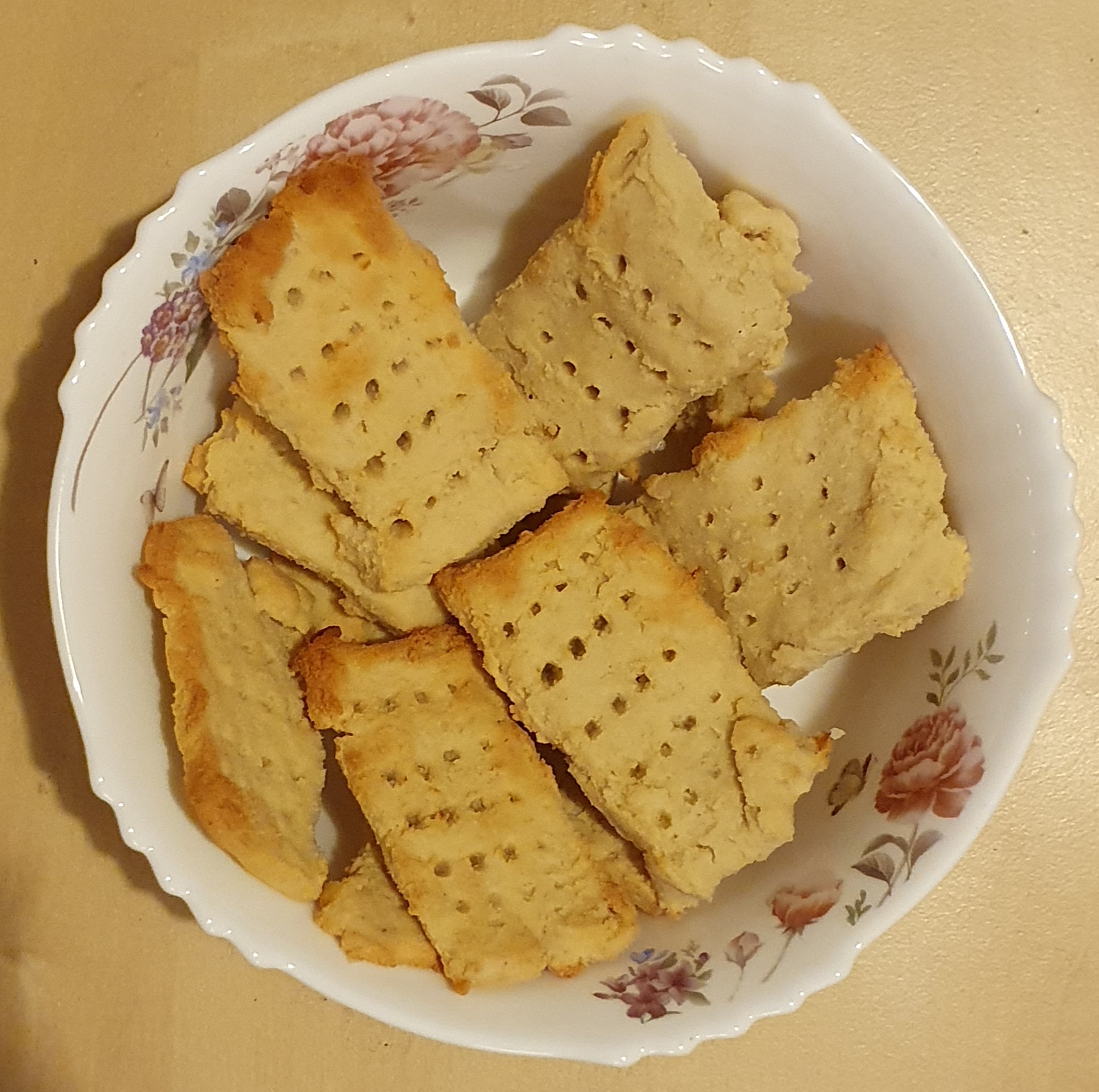 Lektinfreie Mandel-Cracker