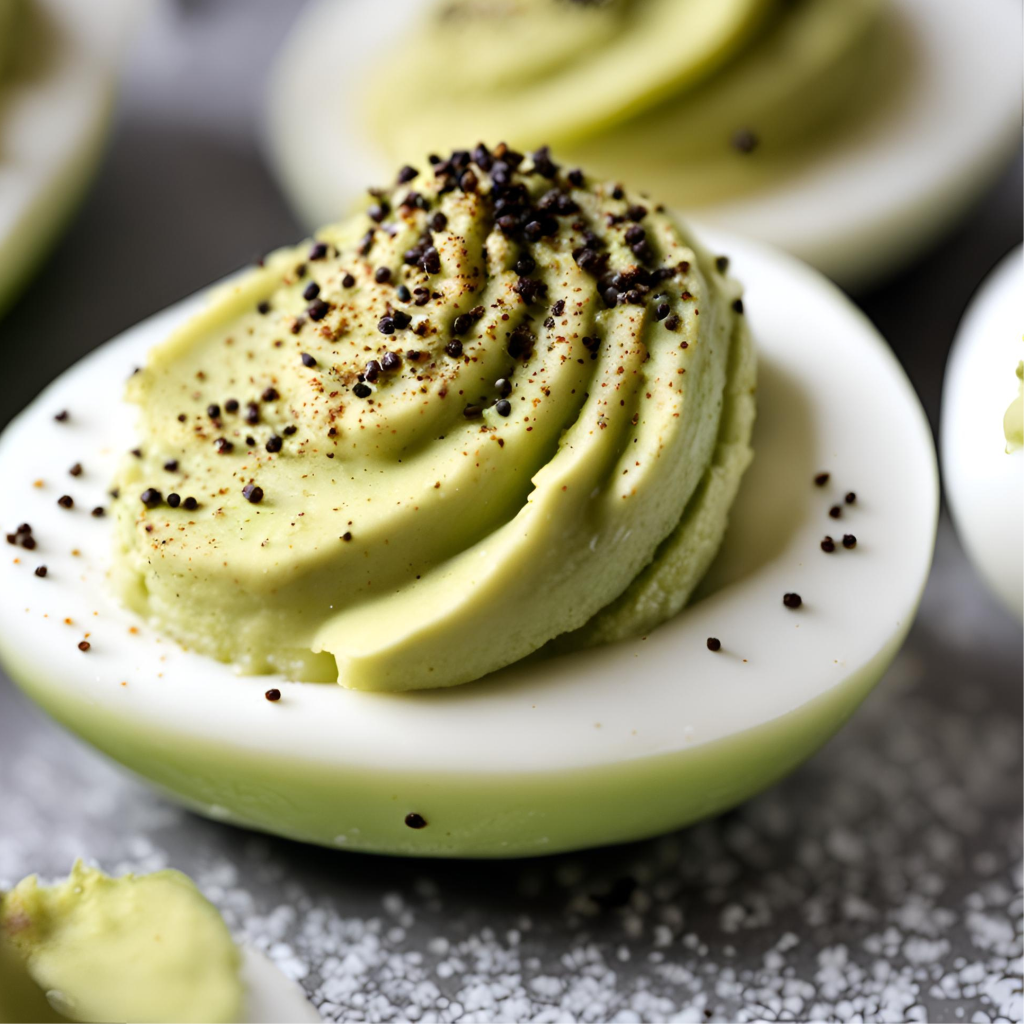 Avocado-Limetten-Eier