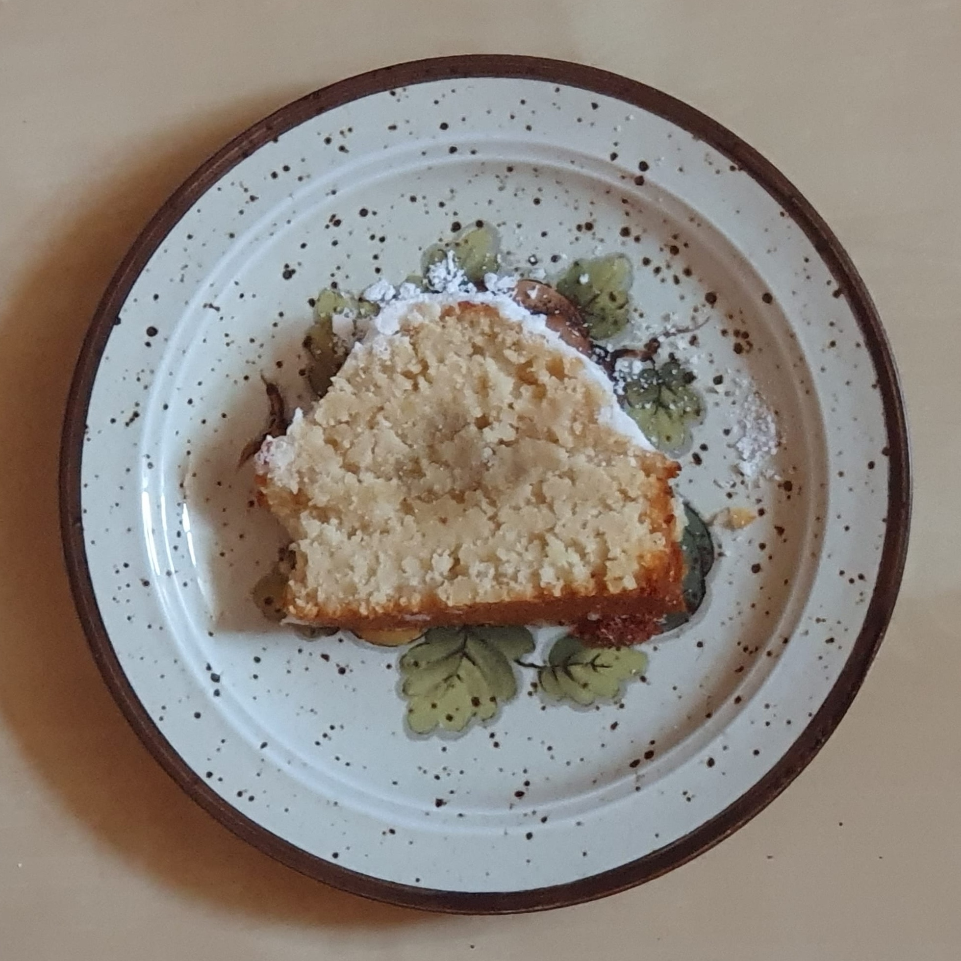 Mandelstollen mit Marzipan