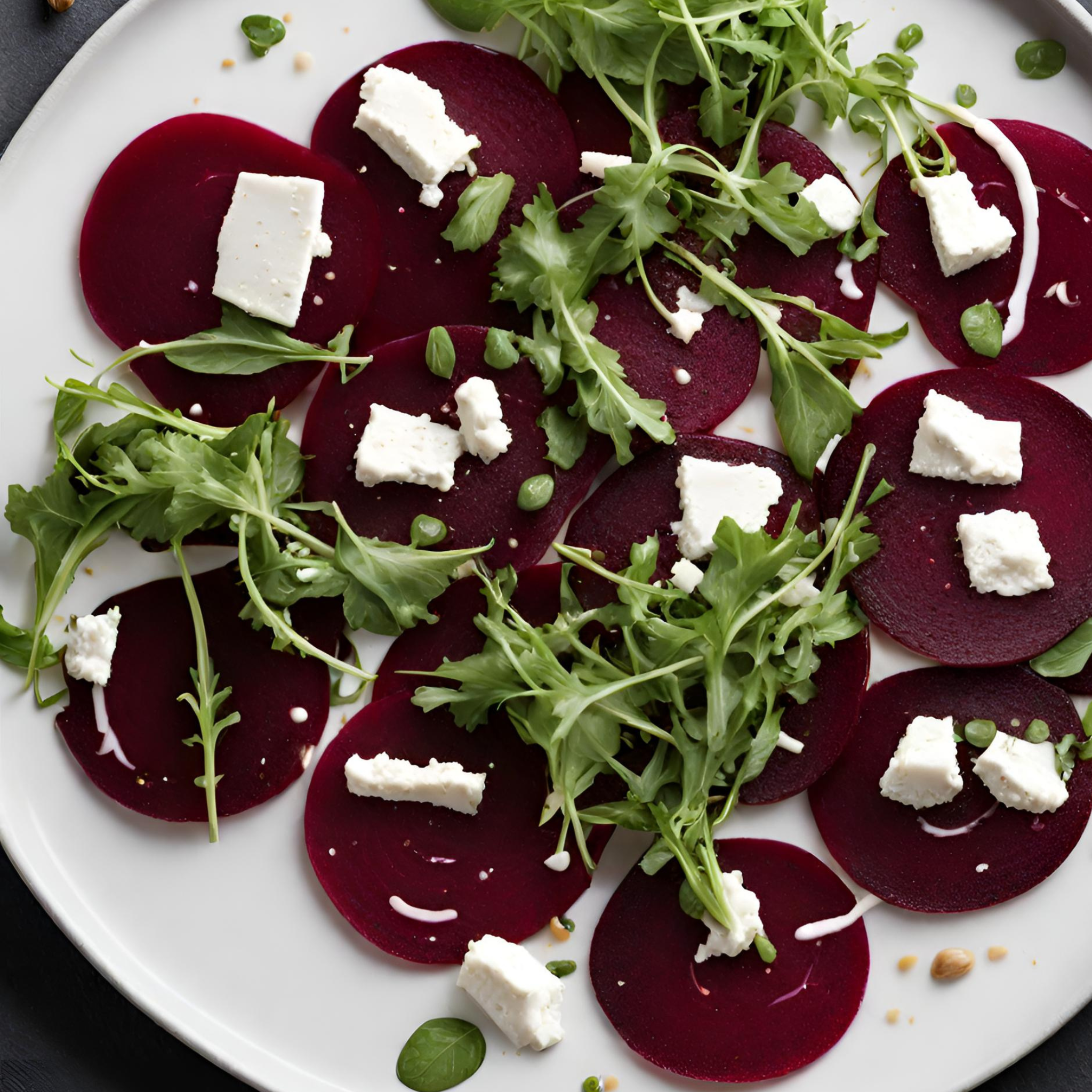 Rote-Bete-Carpaccio