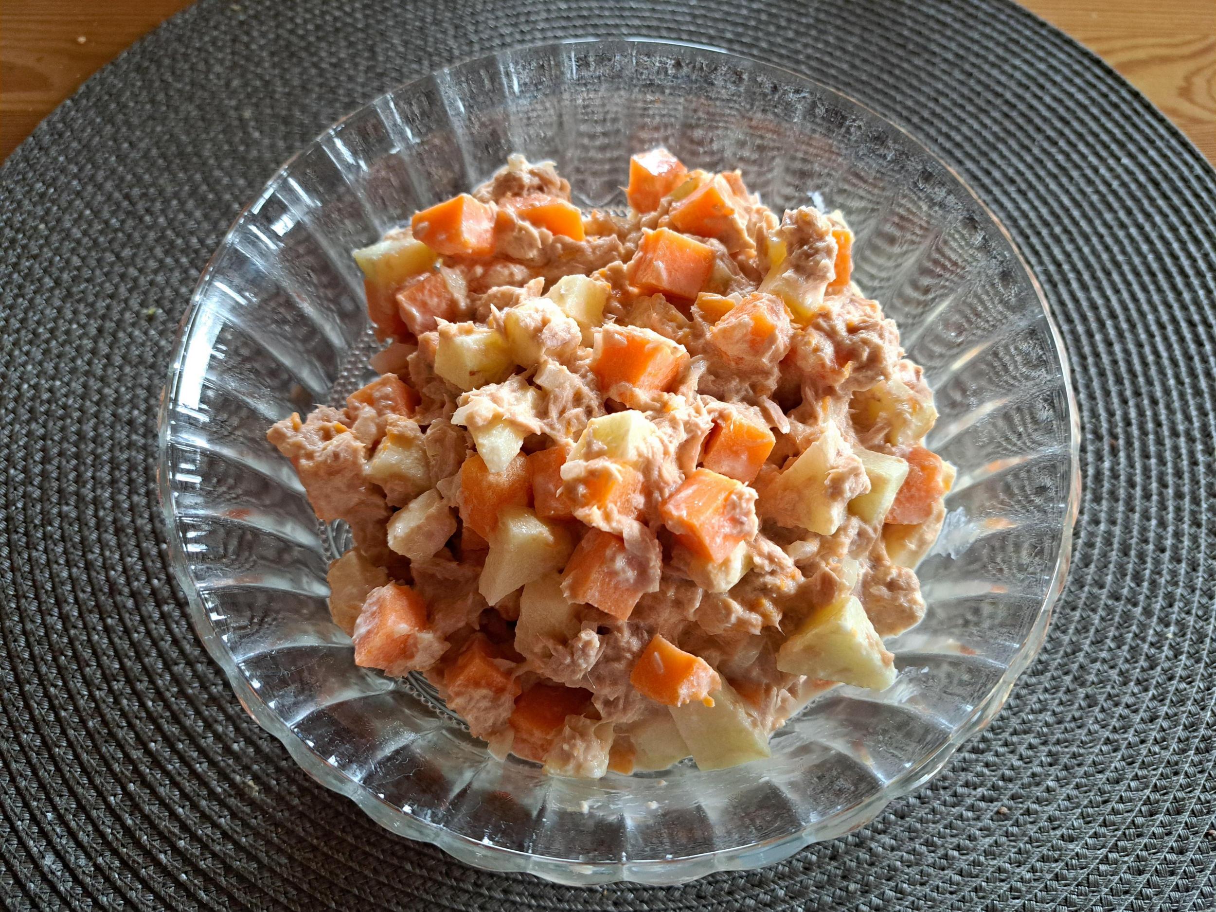 Süßkartoffel Thunfisch Salat