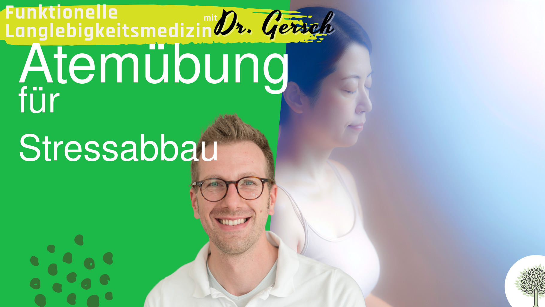 Stressabbau und Atmung