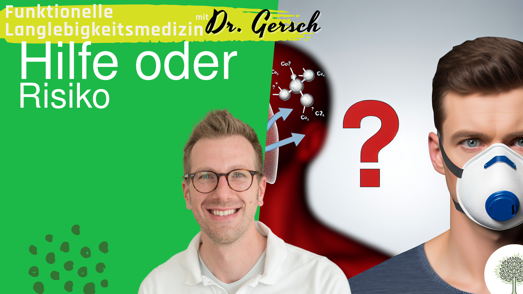 Video: FFP2-Maske - hilfreich oder schädlich bei chronischer Hyperventilation? 