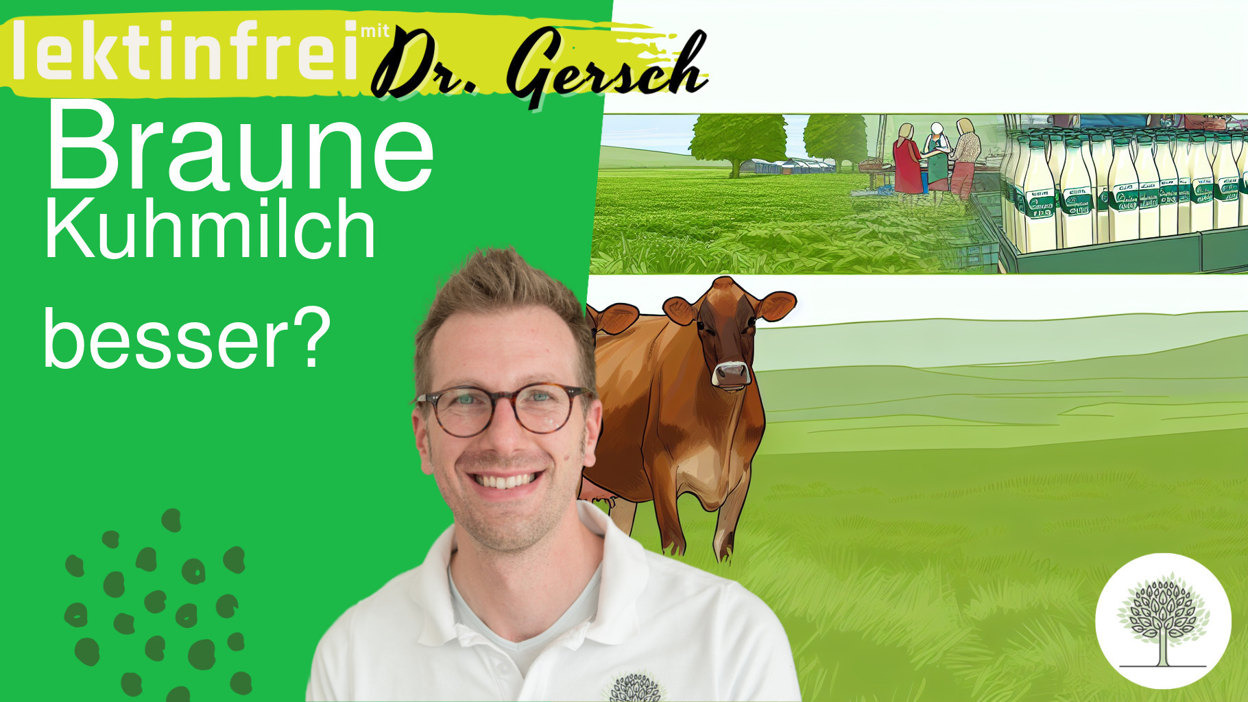 Milch von braunen Kühen (A2-Milch): Ist diese besser? 