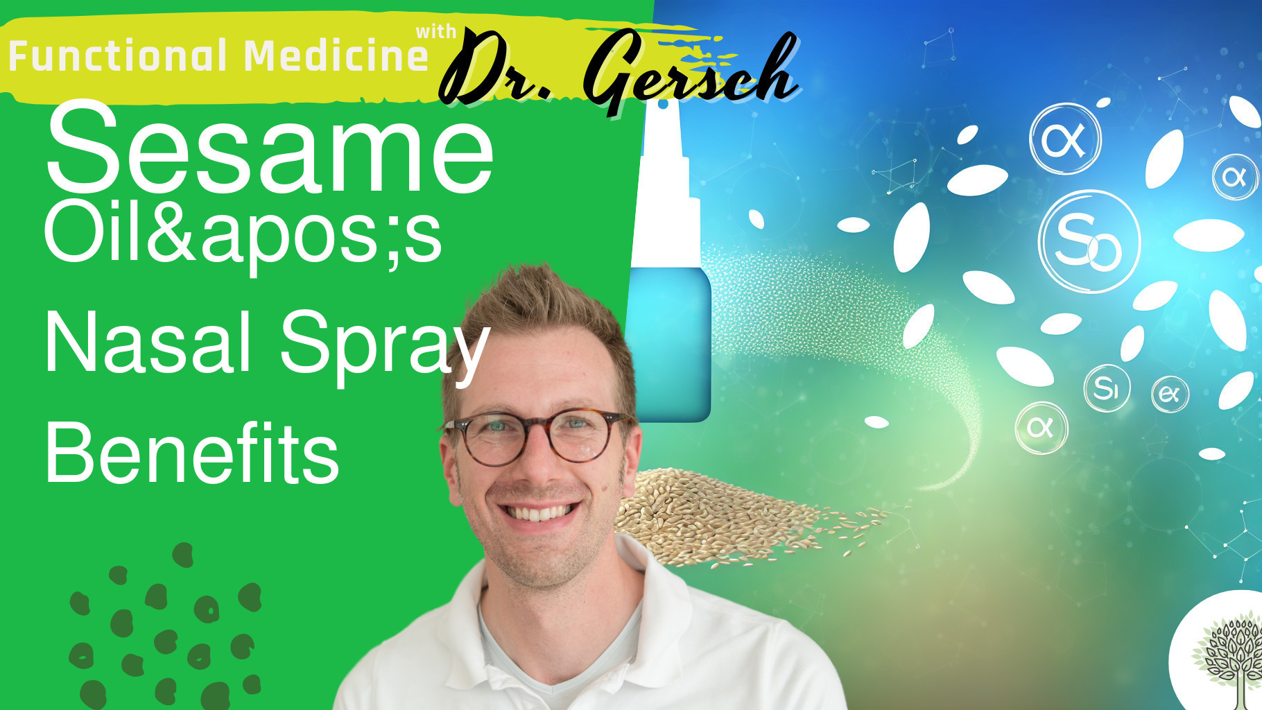 Is a sesame oil-based nasal spray a bad choice because of its omega-6 content? 