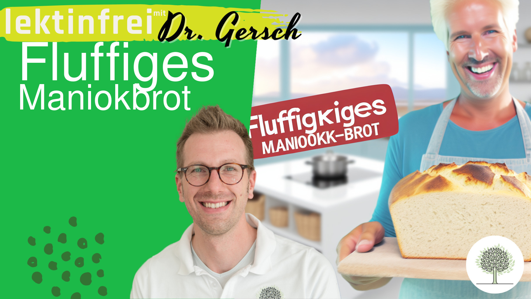 Maniokbrot fällt zusammen - Was Sie für fluffigere Brote und Brötchen tun können. 