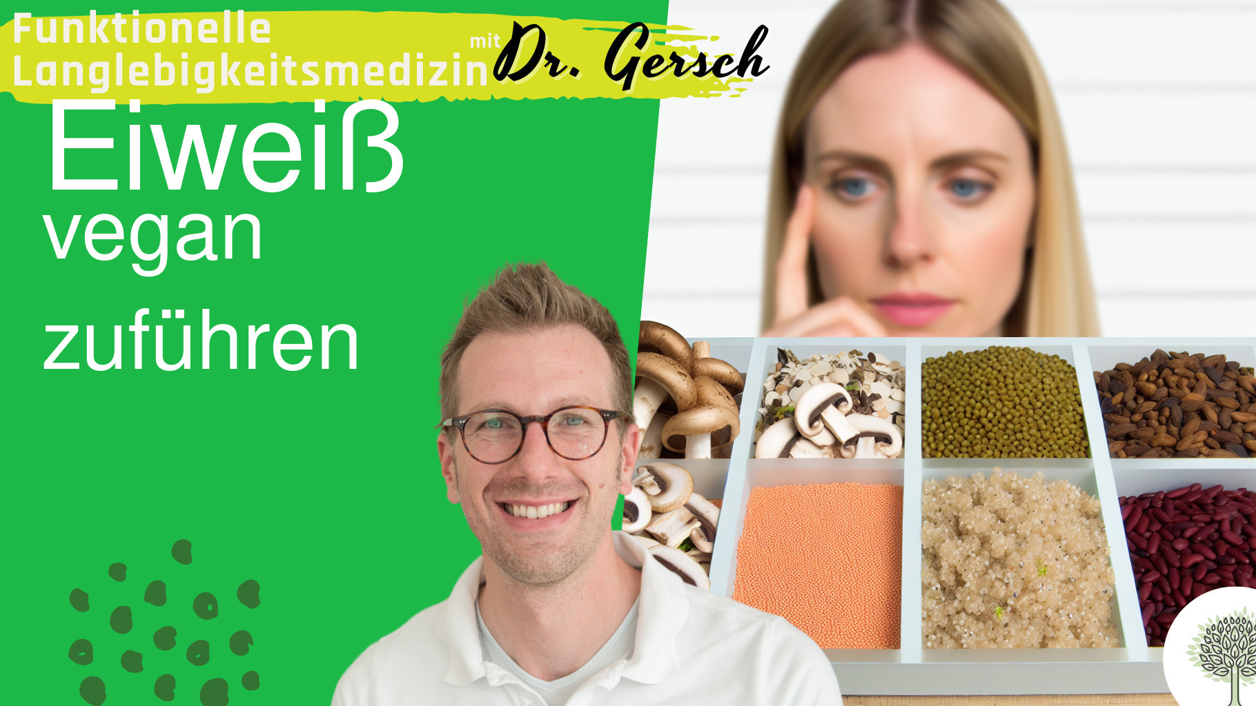 Video: Wie kann ich mit veganer Ernährung genug Eiweiß aufnehmen? 