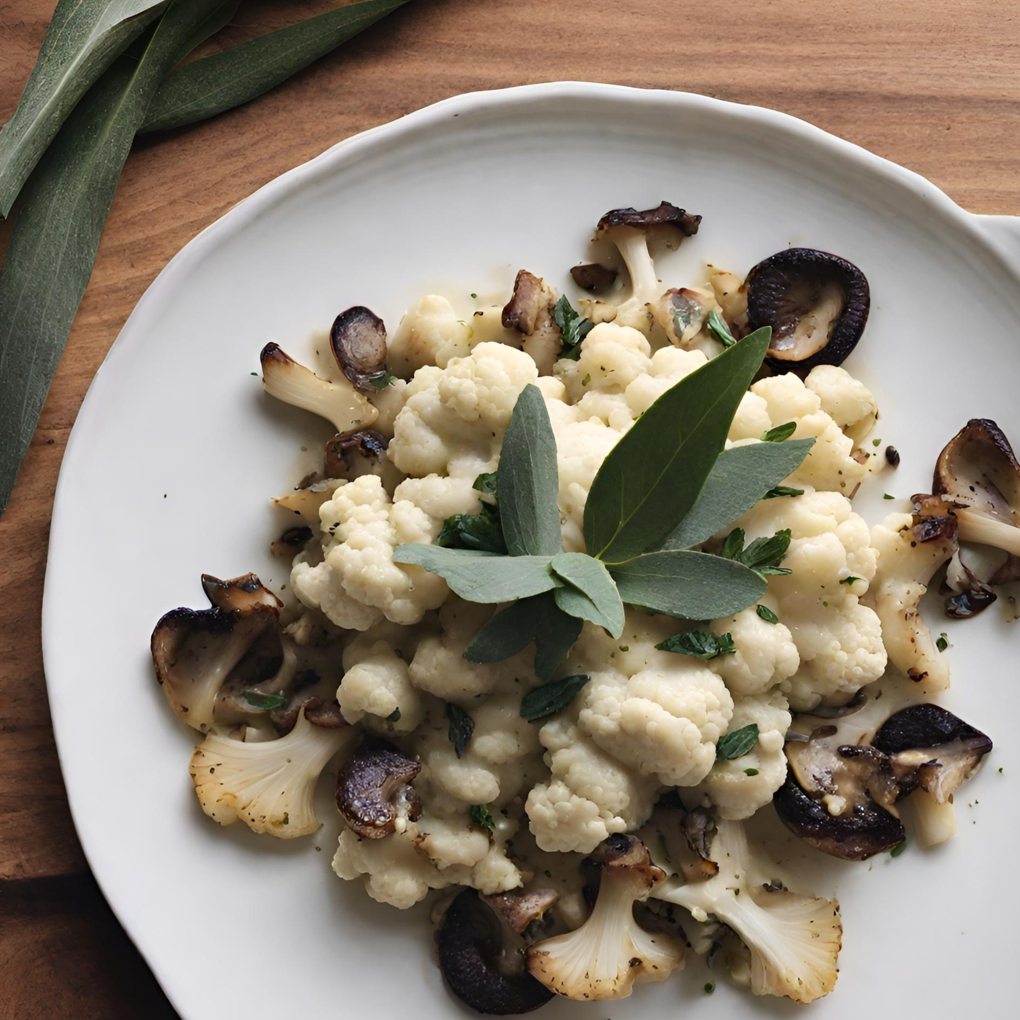  Umami-Blumenkohl-Pilz-Melange